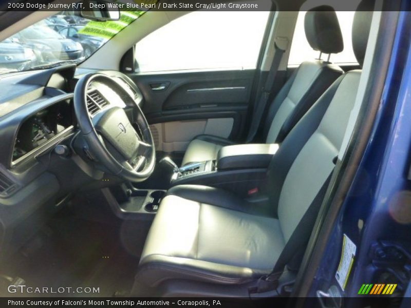 Deep Water Blue Pearl / Dark Slate Gray/Light Graystone 2009 Dodge Journey R/T