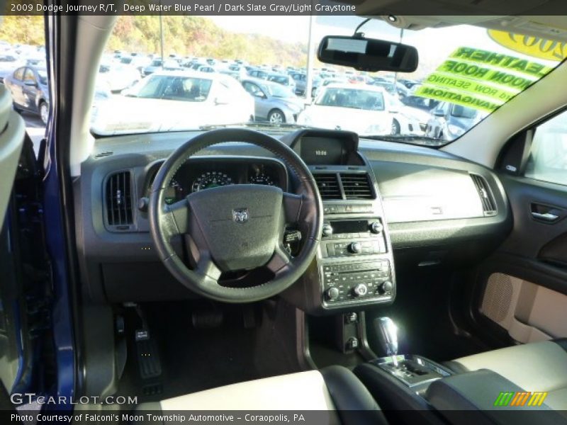 Deep Water Blue Pearl / Dark Slate Gray/Light Graystone 2009 Dodge Journey R/T