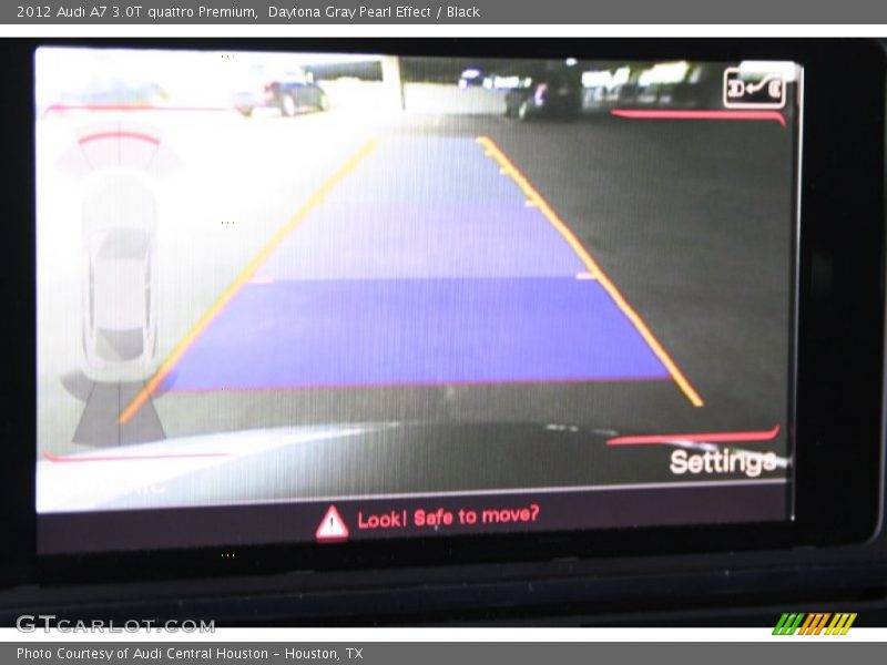 Daytona Gray Pearl Effect / Black 2012 Audi A7 3.0T quattro Premium