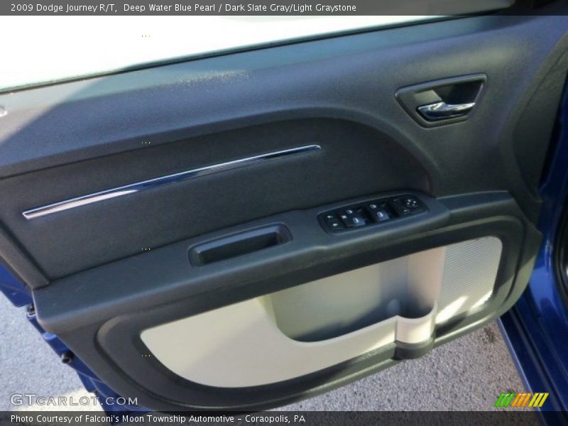 Deep Water Blue Pearl / Dark Slate Gray/Light Graystone 2009 Dodge Journey R/T