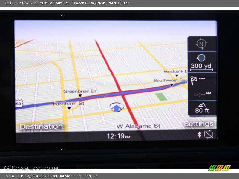 Navigation of 2012 A7 3.0T quattro Premium