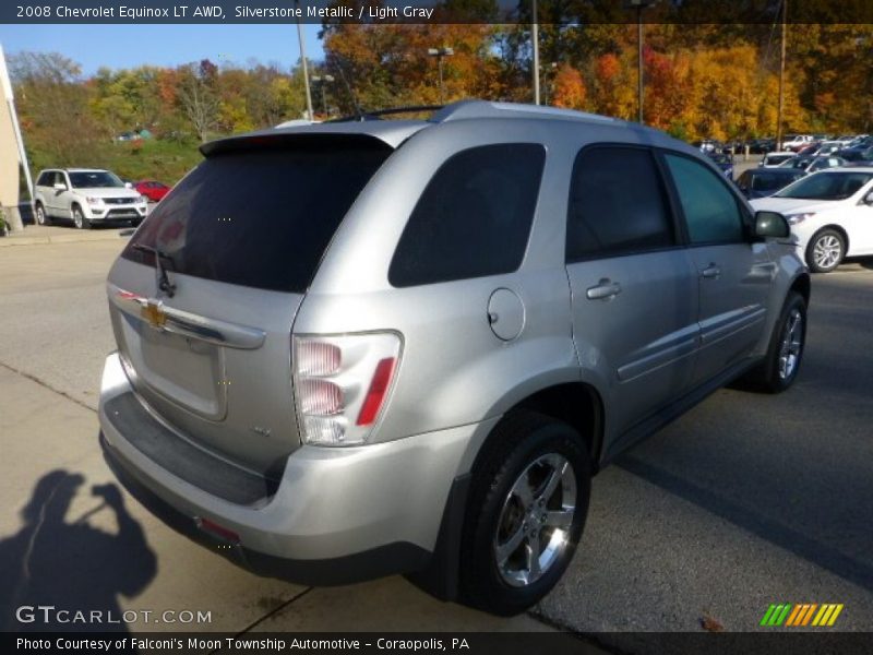 Silverstone Metallic / Light Gray 2008 Chevrolet Equinox LT AWD