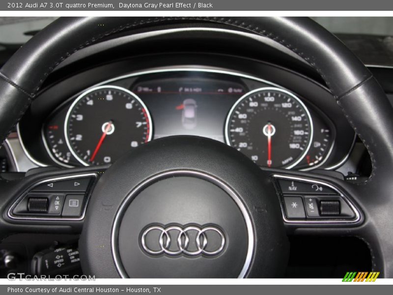 Controls of 2012 A7 3.0T quattro Premium