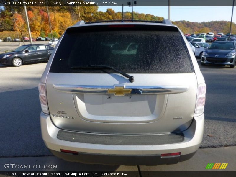 Silverstone Metallic / Light Gray 2008 Chevrolet Equinox LT AWD