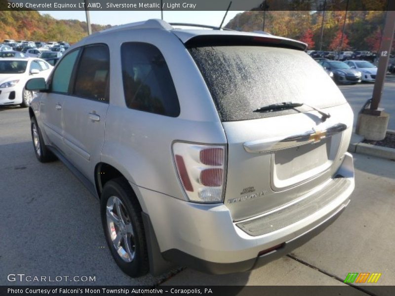 Silverstone Metallic / Light Gray 2008 Chevrolet Equinox LT AWD