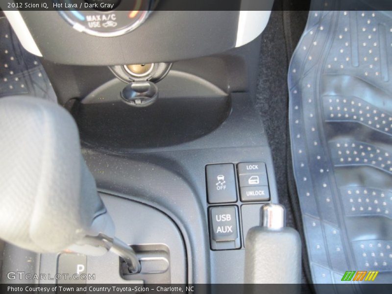 Hot Lava / Dark Gray 2012 Scion iQ
