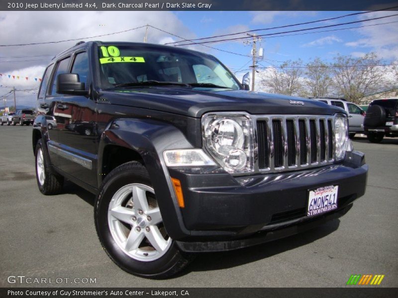 Dark Charcoal Pearl / Dark Slate Gray 2010 Jeep Liberty Limited 4x4