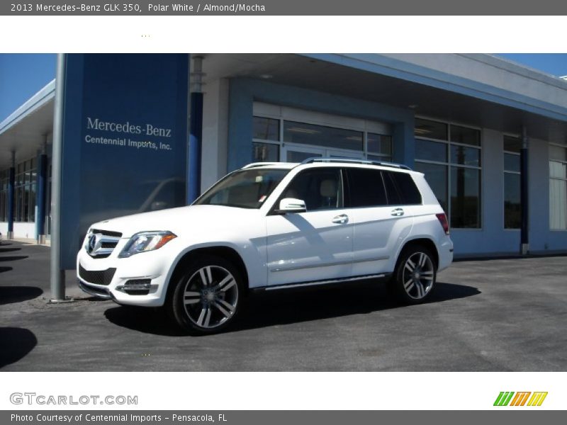 Polar White / Almond/Mocha 2013 Mercedes-Benz GLK 350