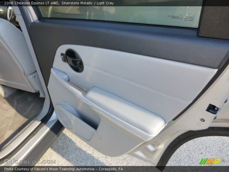 Silverstone Metallic / Light Gray 2008 Chevrolet Equinox LT AWD