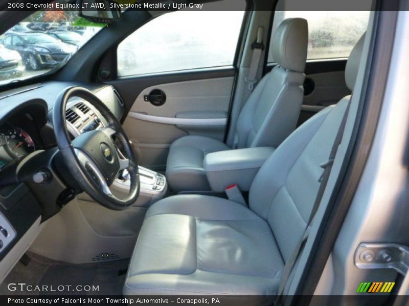 Silverstone Metallic / Light Gray 2008 Chevrolet Equinox LT AWD