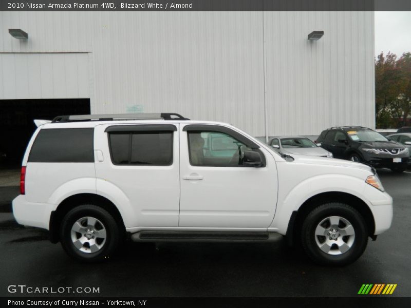  2010 Armada Platinum 4WD Blizzard White