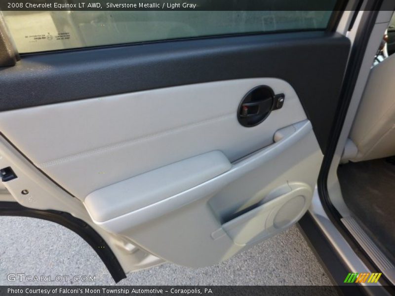 Silverstone Metallic / Light Gray 2008 Chevrolet Equinox LT AWD