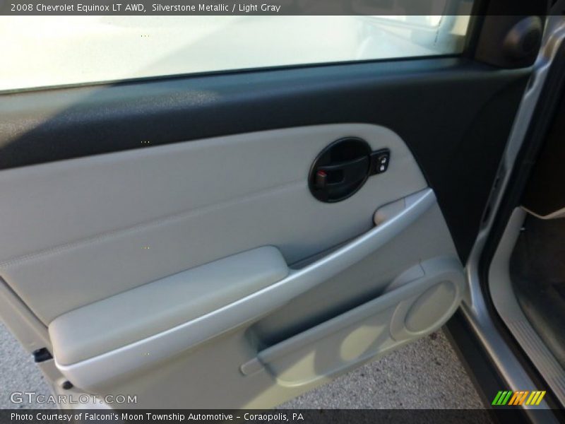Silverstone Metallic / Light Gray 2008 Chevrolet Equinox LT AWD