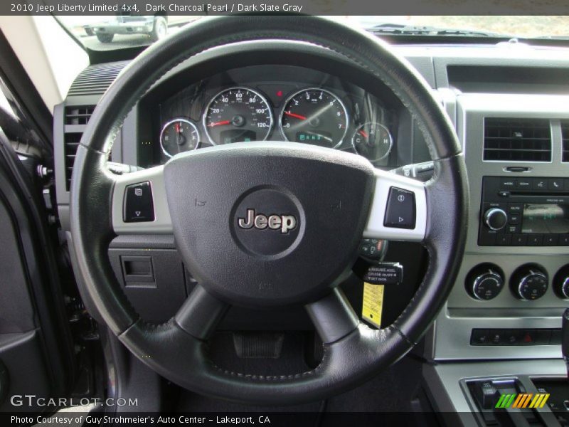 Dark Charcoal Pearl / Dark Slate Gray 2010 Jeep Liberty Limited 4x4