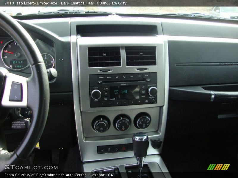 Dark Charcoal Pearl / Dark Slate Gray 2010 Jeep Liberty Limited 4x4