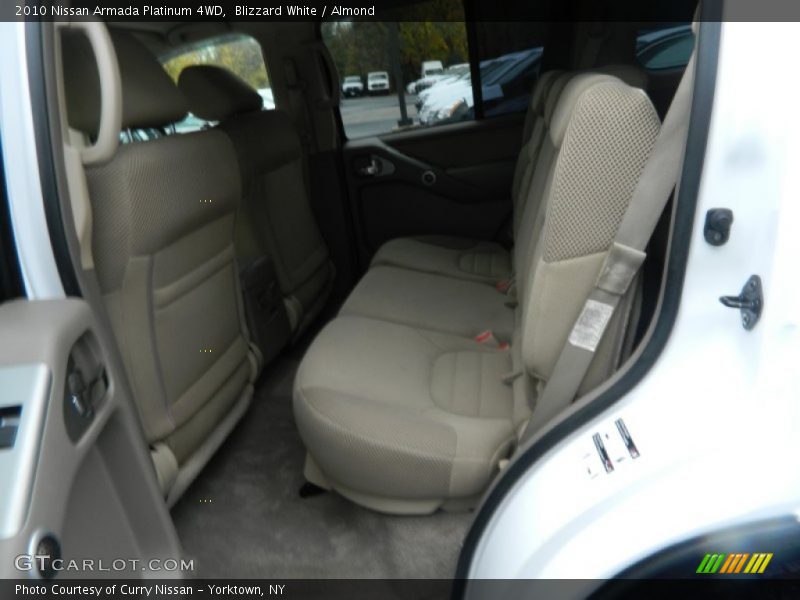 Blizzard White / Almond 2010 Nissan Armada Platinum 4WD