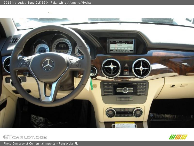 Polar White / Almond/Mocha 2013 Mercedes-Benz GLK 350