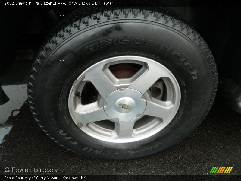 Onyx Black / Dark Pewter 2002 Chevrolet TrailBlazer LT 4x4