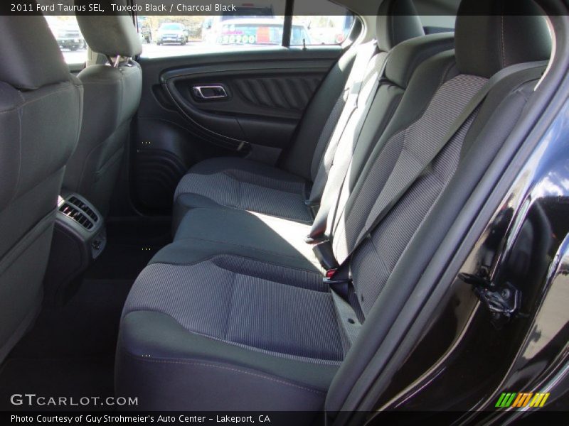 Rear Seat of 2011 Taurus SEL