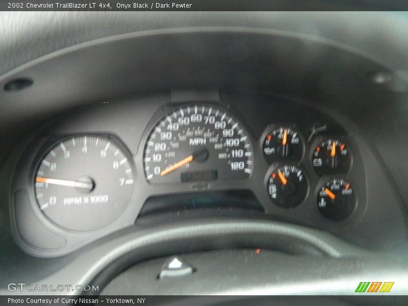 Onyx Black / Dark Pewter 2002 Chevrolet TrailBlazer LT 4x4