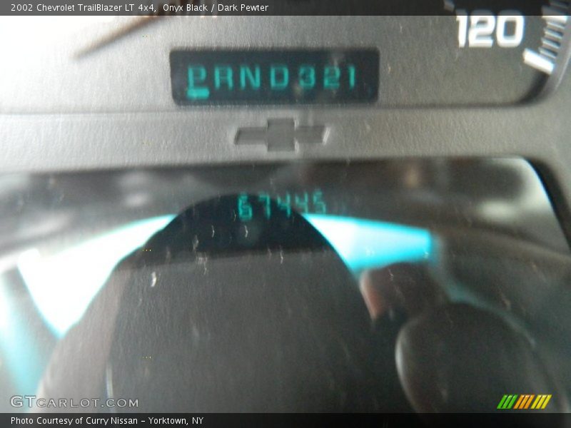 Onyx Black / Dark Pewter 2002 Chevrolet TrailBlazer LT 4x4