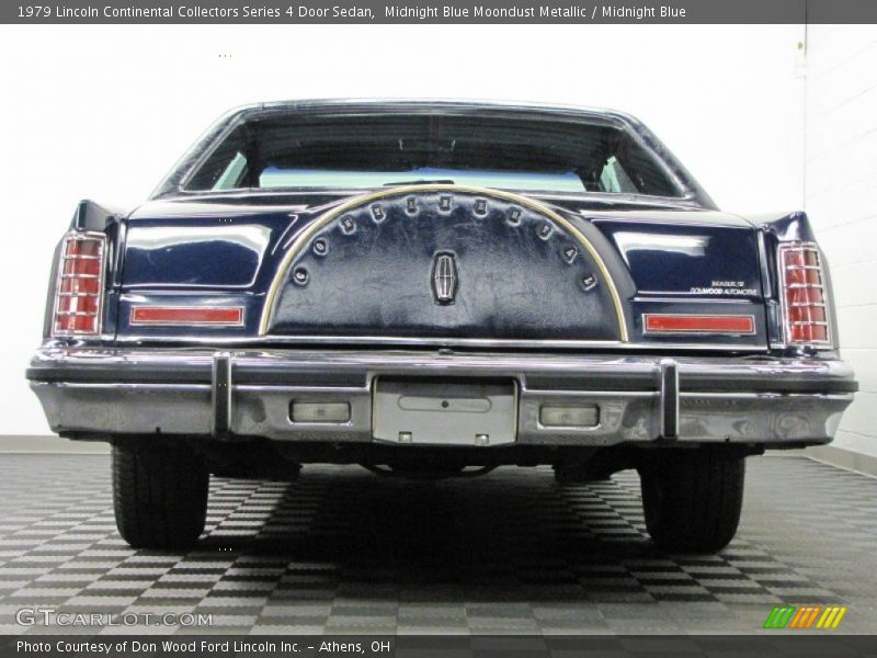 Midnight Blue Moondust Metallic / Midnight Blue 1979 Lincoln Continental Collectors Series 4 Door Sedan