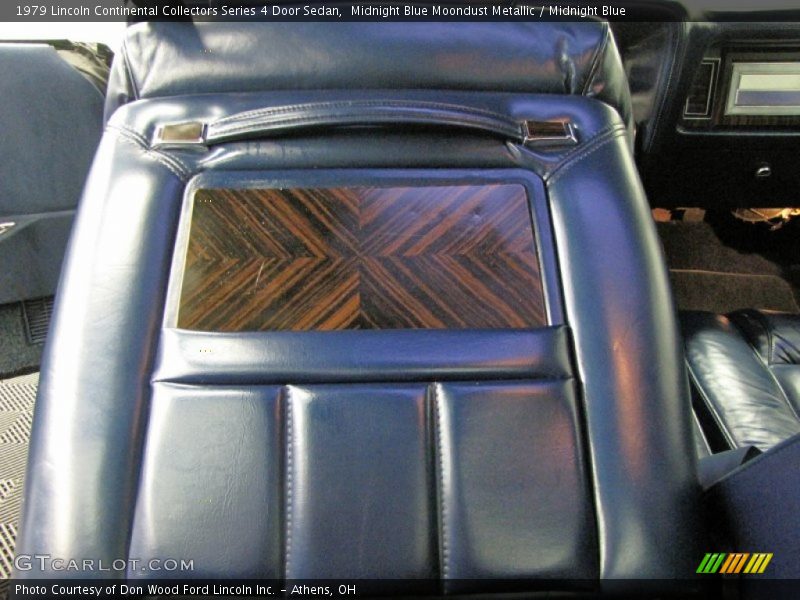 Midnight Blue Moondust Metallic / Midnight Blue 1979 Lincoln Continental Collectors Series 4 Door Sedan