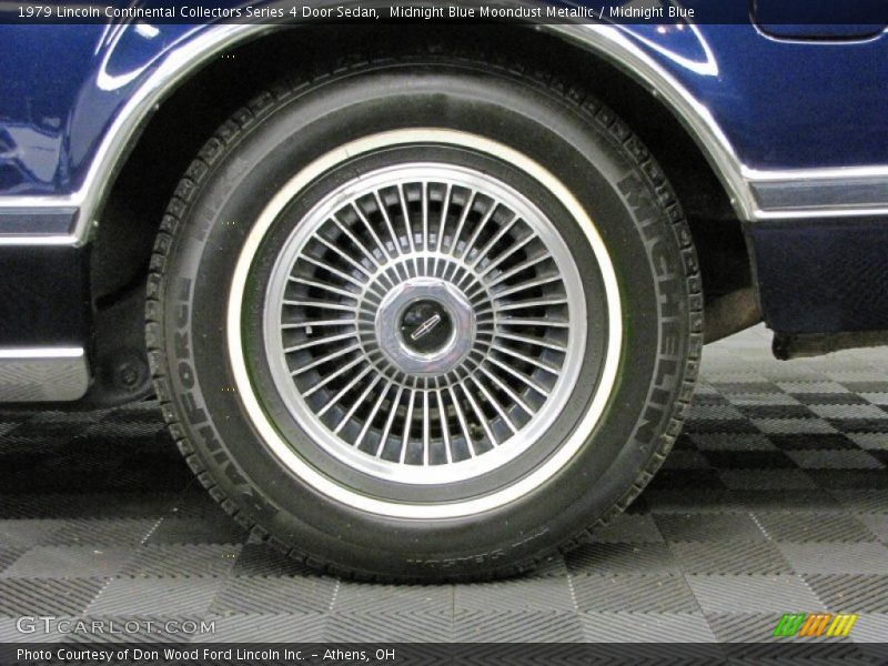 Midnight Blue Moondust Metallic / Midnight Blue 1979 Lincoln Continental Collectors Series 4 Door Sedan