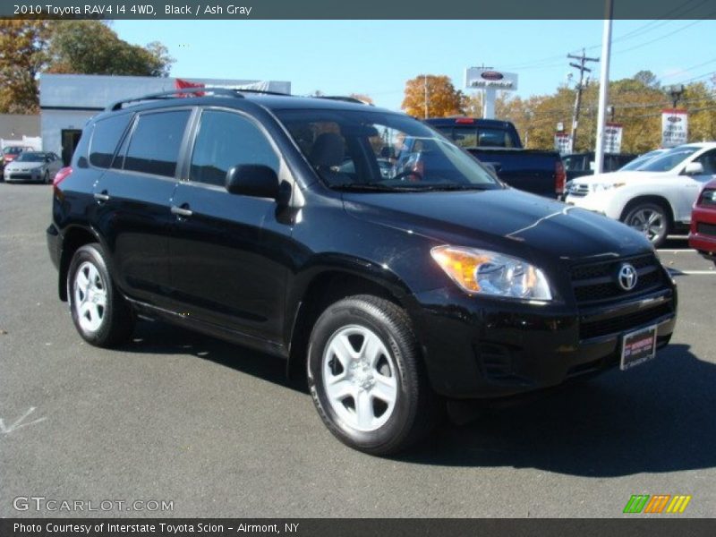 Black / Ash Gray 2010 Toyota RAV4 I4 4WD