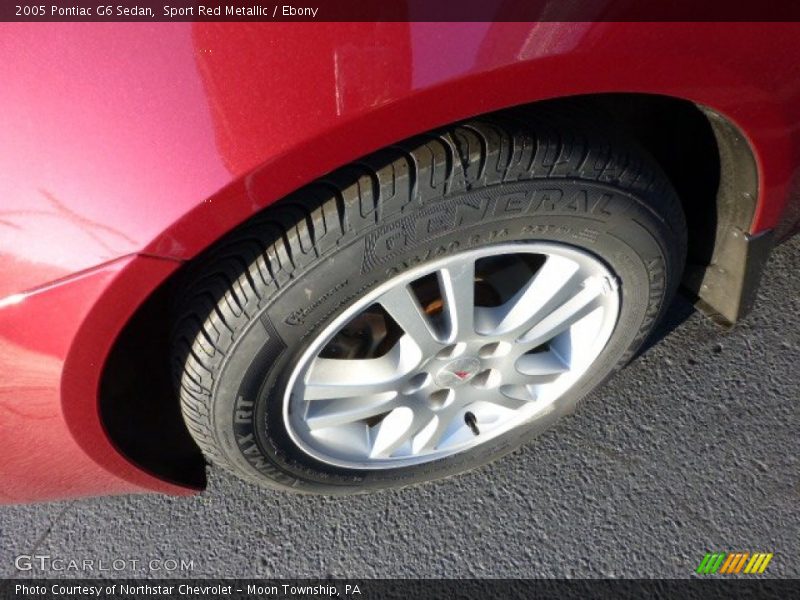 Sport Red Metallic / Ebony 2005 Pontiac G6 Sedan