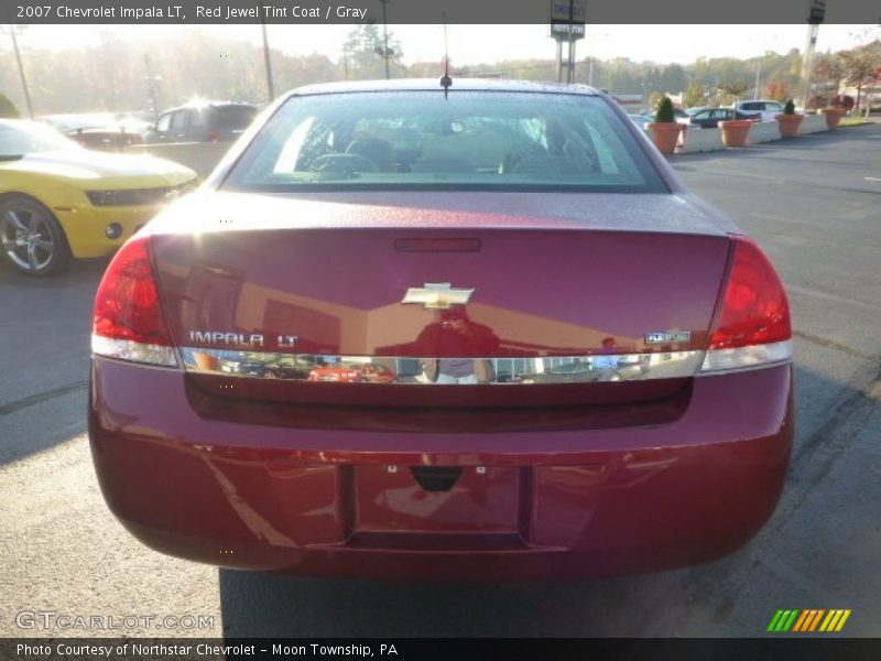 Red Jewel Tint Coat / Gray 2007 Chevrolet Impala LT