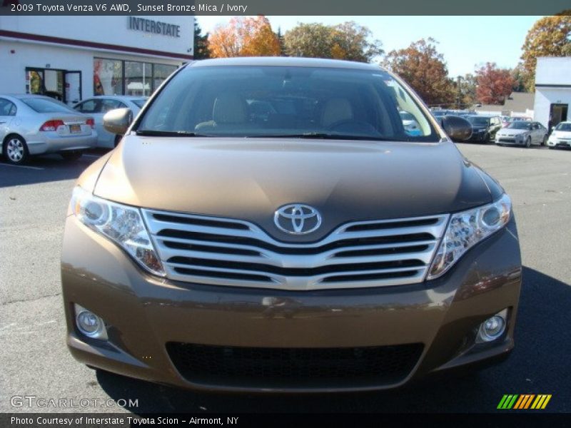 Sunset Bronze Mica / Ivory 2009 Toyota Venza V6 AWD