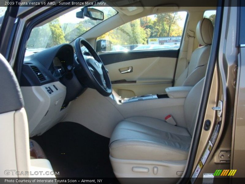 Sunset Bronze Mica / Ivory 2009 Toyota Venza V6 AWD