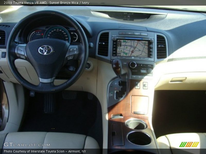 Sunset Bronze Mica / Ivory 2009 Toyota Venza V6 AWD