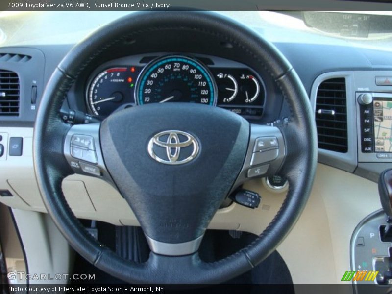 Sunset Bronze Mica / Ivory 2009 Toyota Venza V6 AWD