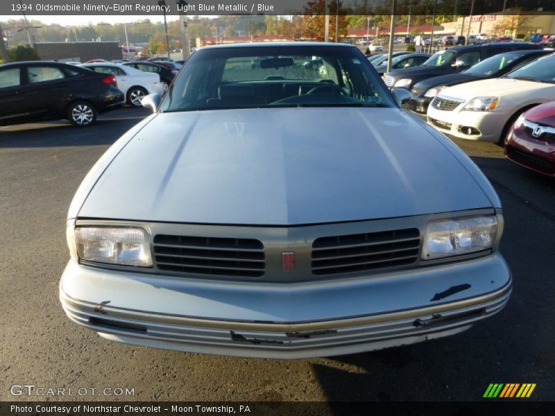 Light Blue Metallic / Blue 1994 Oldsmobile Ninety-Eight Regency