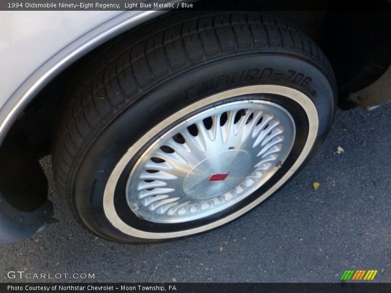 Light Blue Metallic / Blue 1994 Oldsmobile Ninety-Eight Regency