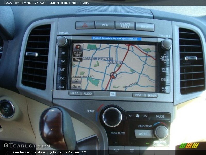 Sunset Bronze Mica / Ivory 2009 Toyota Venza V6 AWD