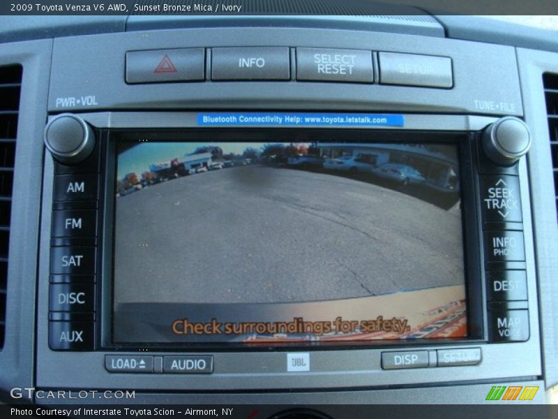 Sunset Bronze Mica / Ivory 2009 Toyota Venza V6 AWD