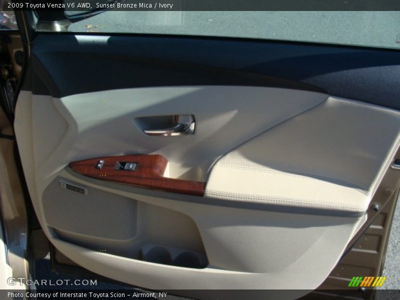 Sunset Bronze Mica / Ivory 2009 Toyota Venza V6 AWD