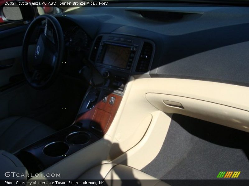 Sunset Bronze Mica / Ivory 2009 Toyota Venza V6 AWD