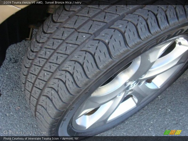 Sunset Bronze Mica / Ivory 2009 Toyota Venza V6 AWD
