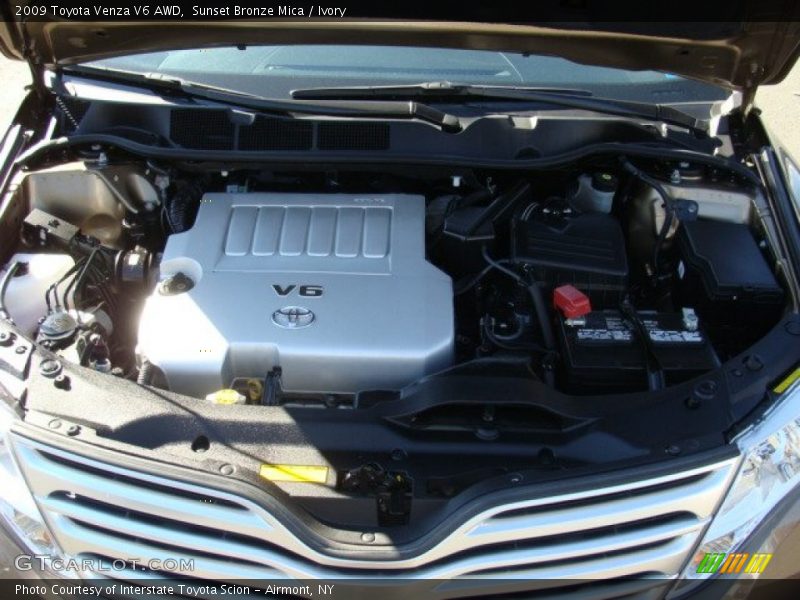 Sunset Bronze Mica / Ivory 2009 Toyota Venza V6 AWD