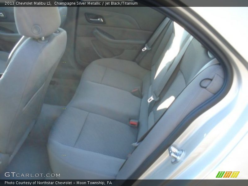 Champagne Silver Metallic / Jet Black/Titanium 2013 Chevrolet Malibu LS