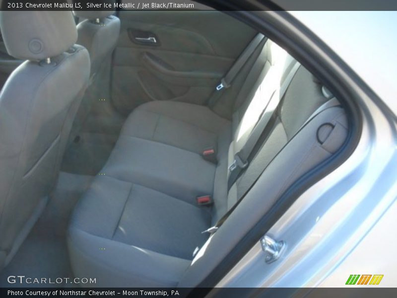 Silver Ice Metallic / Jet Black/Titanium 2013 Chevrolet Malibu LS