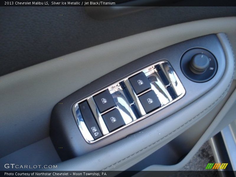 Silver Ice Metallic / Jet Black/Titanium 2013 Chevrolet Malibu LS