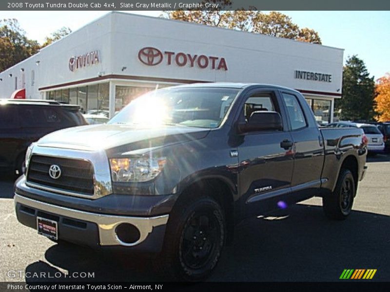 Slate Gray Metallic / Graphite Gray 2008 Toyota Tundra Double Cab 4x4