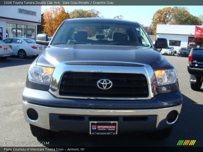 Slate Gray Metallic / Graphite Gray 2008 Toyota Tundra Double Cab 4x4