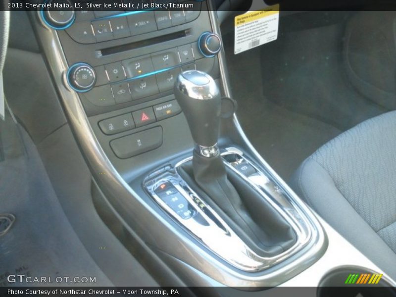 Silver Ice Metallic / Jet Black/Titanium 2013 Chevrolet Malibu LS