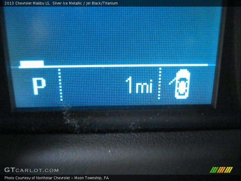 Silver Ice Metallic / Jet Black/Titanium 2013 Chevrolet Malibu LS